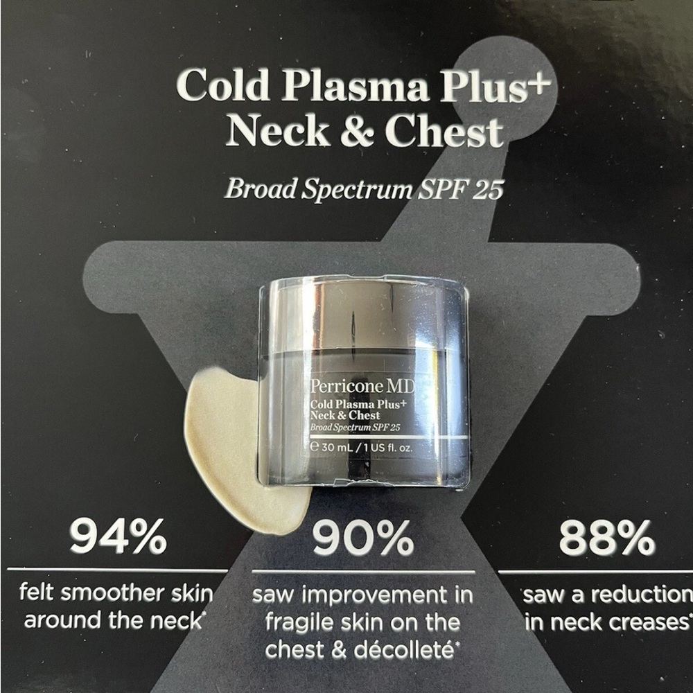 New Perricone MD Cold Plasma Plus+ Neck & Chest Broad Spectrum SPF 25 new